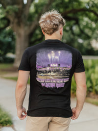 Black LSU Saturday Night Tee