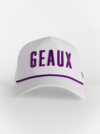 White 'GEAUX' Hat