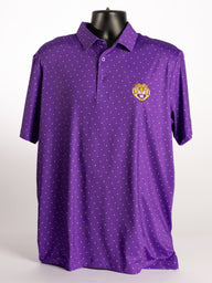 Polka Dot LSU Polo