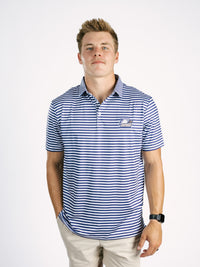 Striped Eagle Head Polo