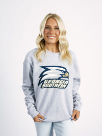 Grey Eagle Head Crewneck