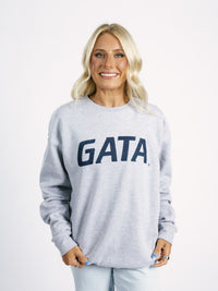 Grey GATA Crewneck