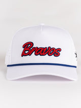 White 'Bravos'  Hat