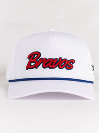 White 'Bravos'  Hat