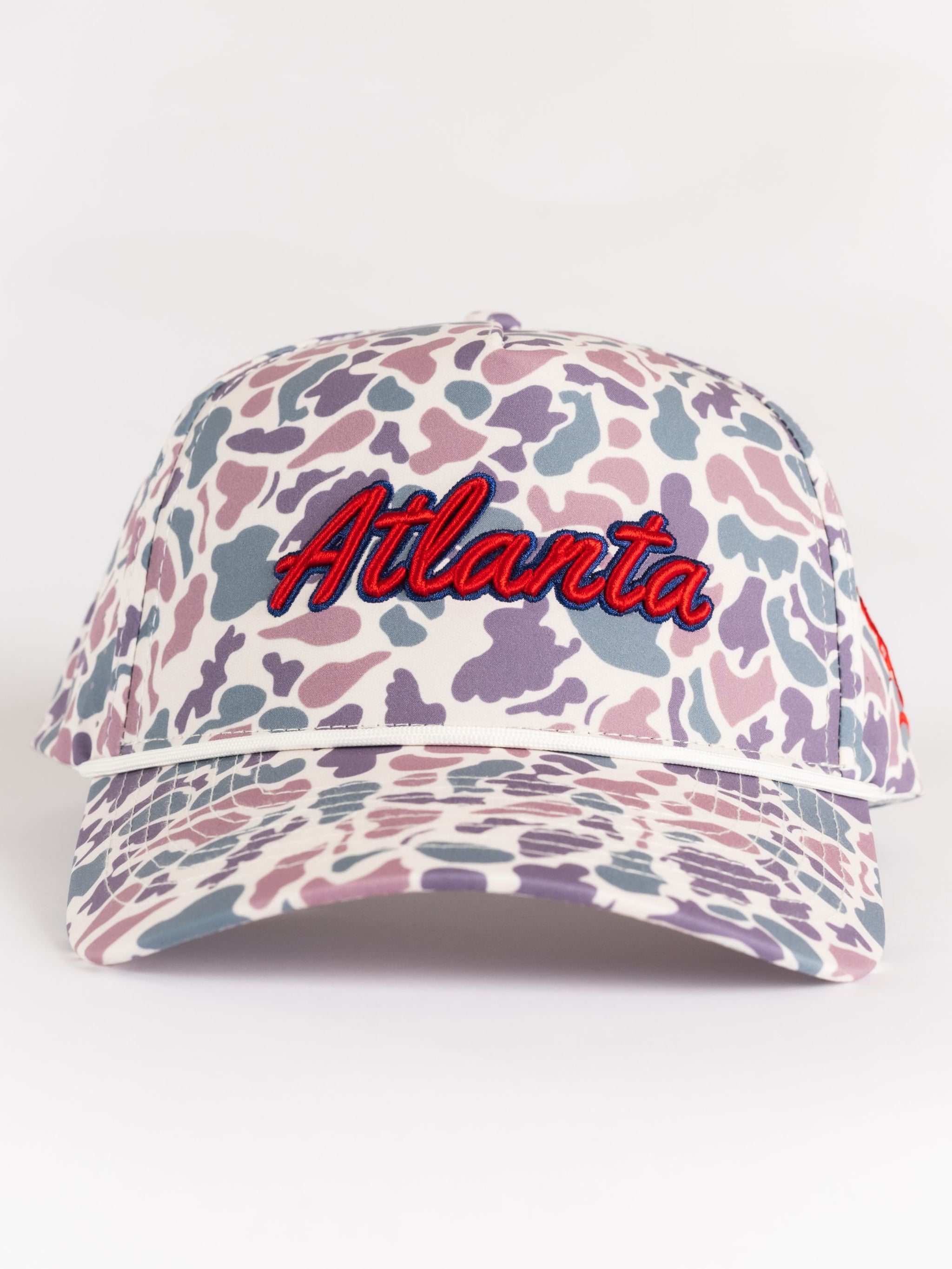 Camo 'Atlanta' Roped Hat