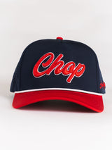 Navy 'Chop' Roped Hat