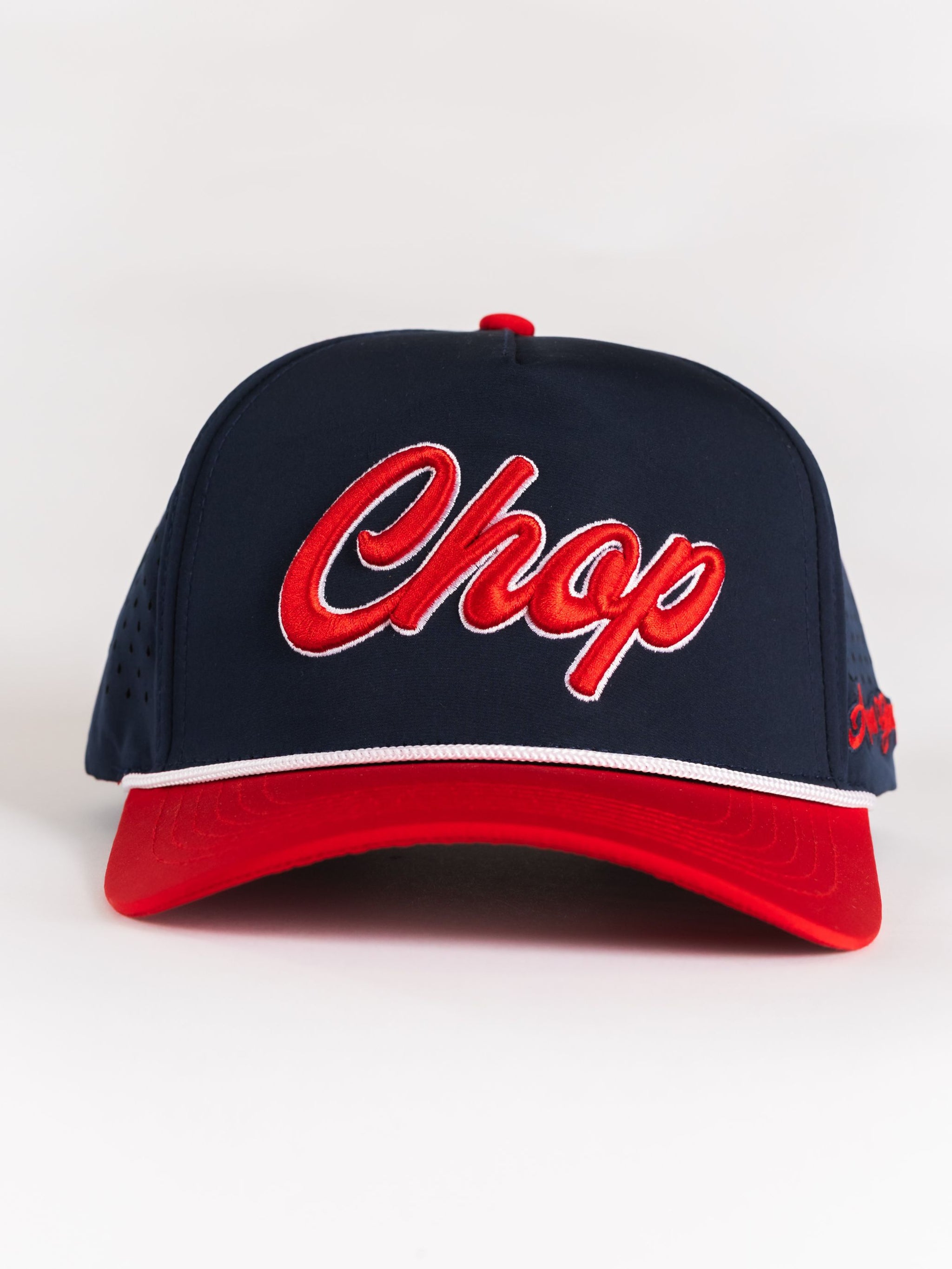 Navy 'Chop' Roped Hat