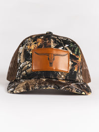 Camo Longhorn Mesh Hat