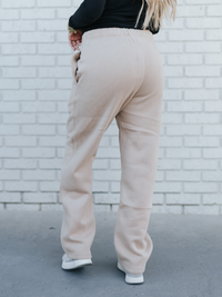 Tan Unisex Heavyweight Sweatpants