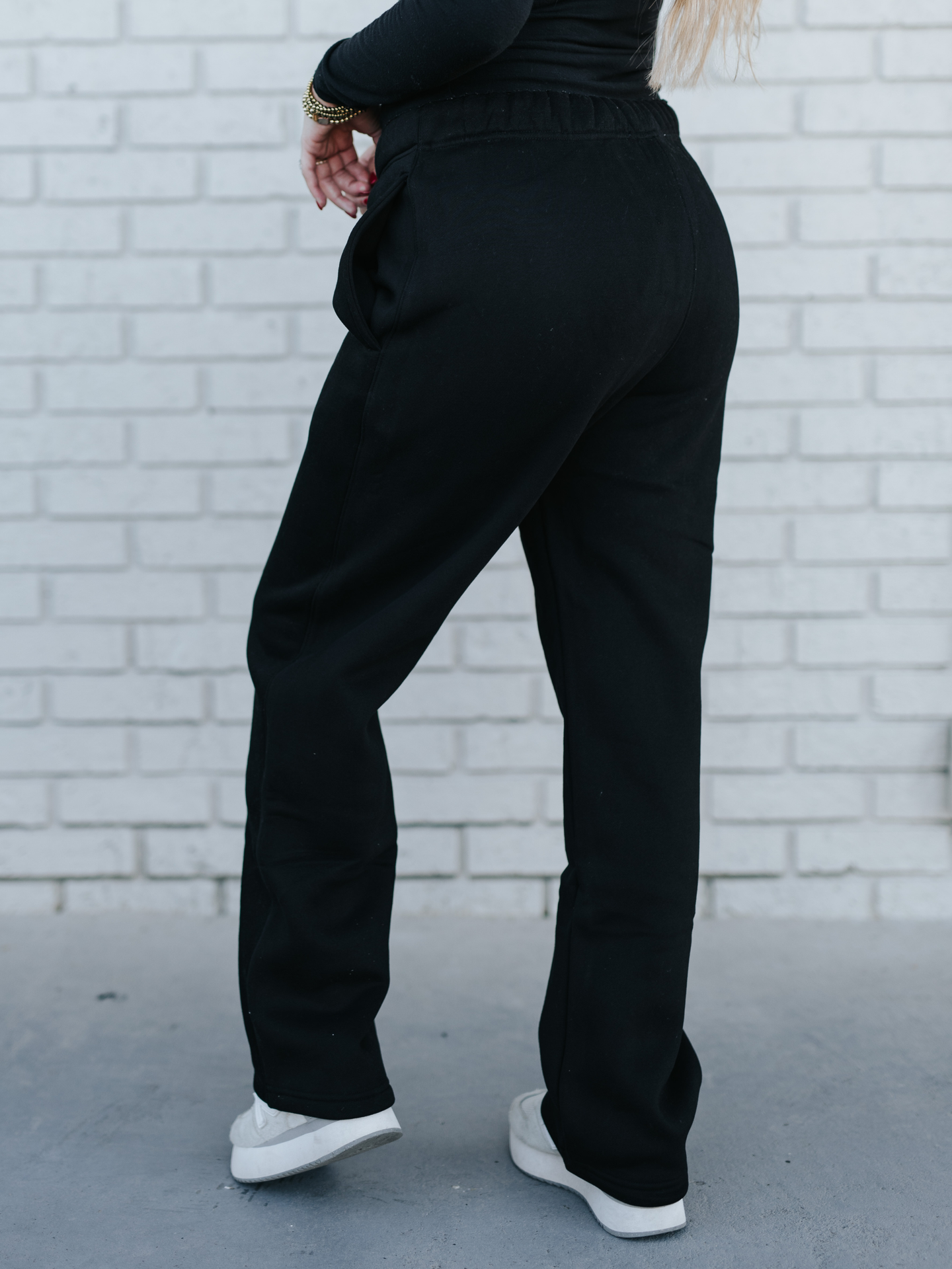 Black Unisex Heavyweight Sweatpants