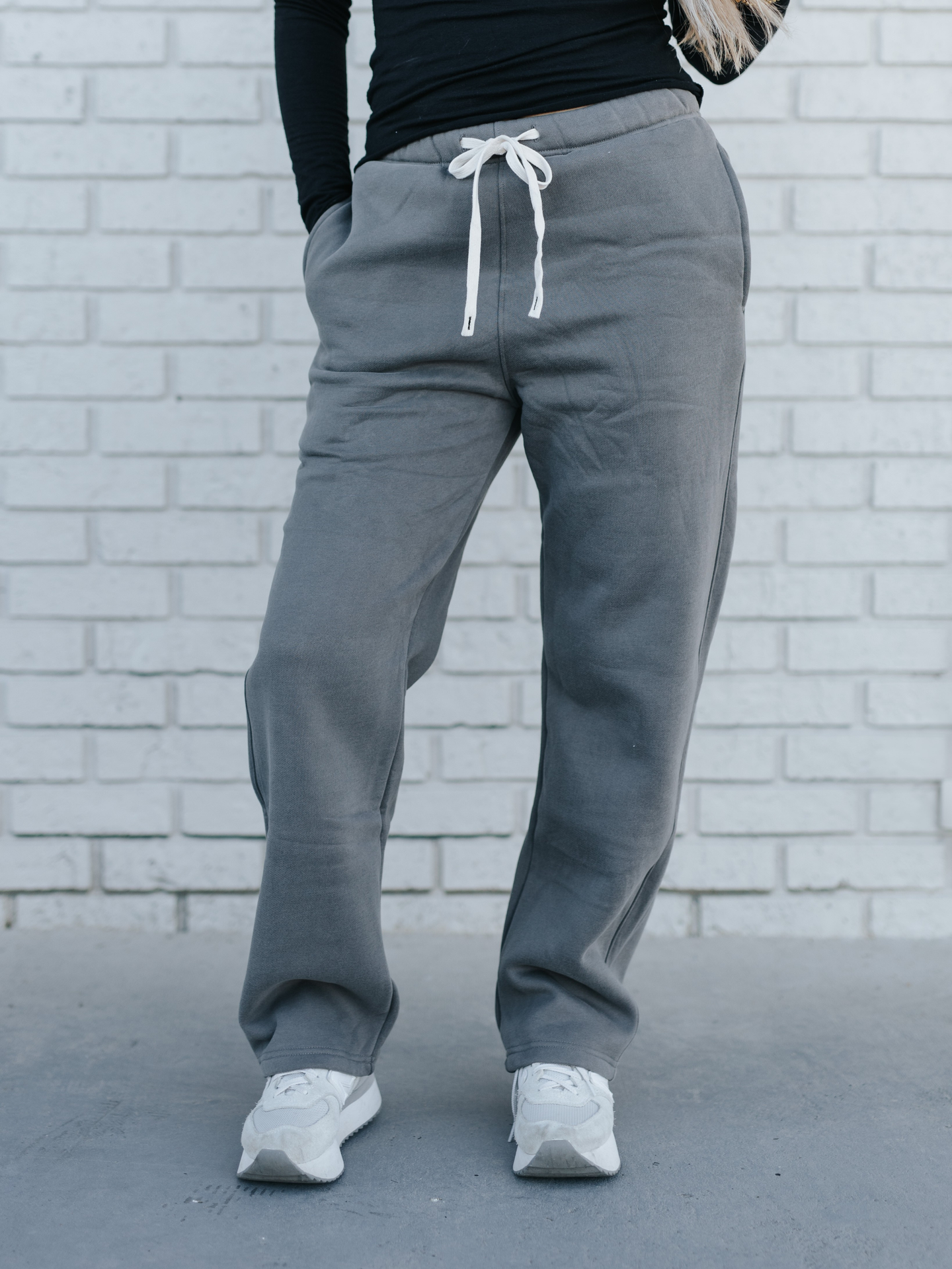 Gray Unisex Heavyweight Sweatpants