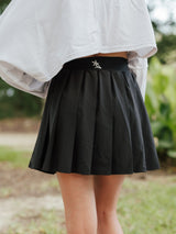 AG Pleated Active Skort | Black image 1