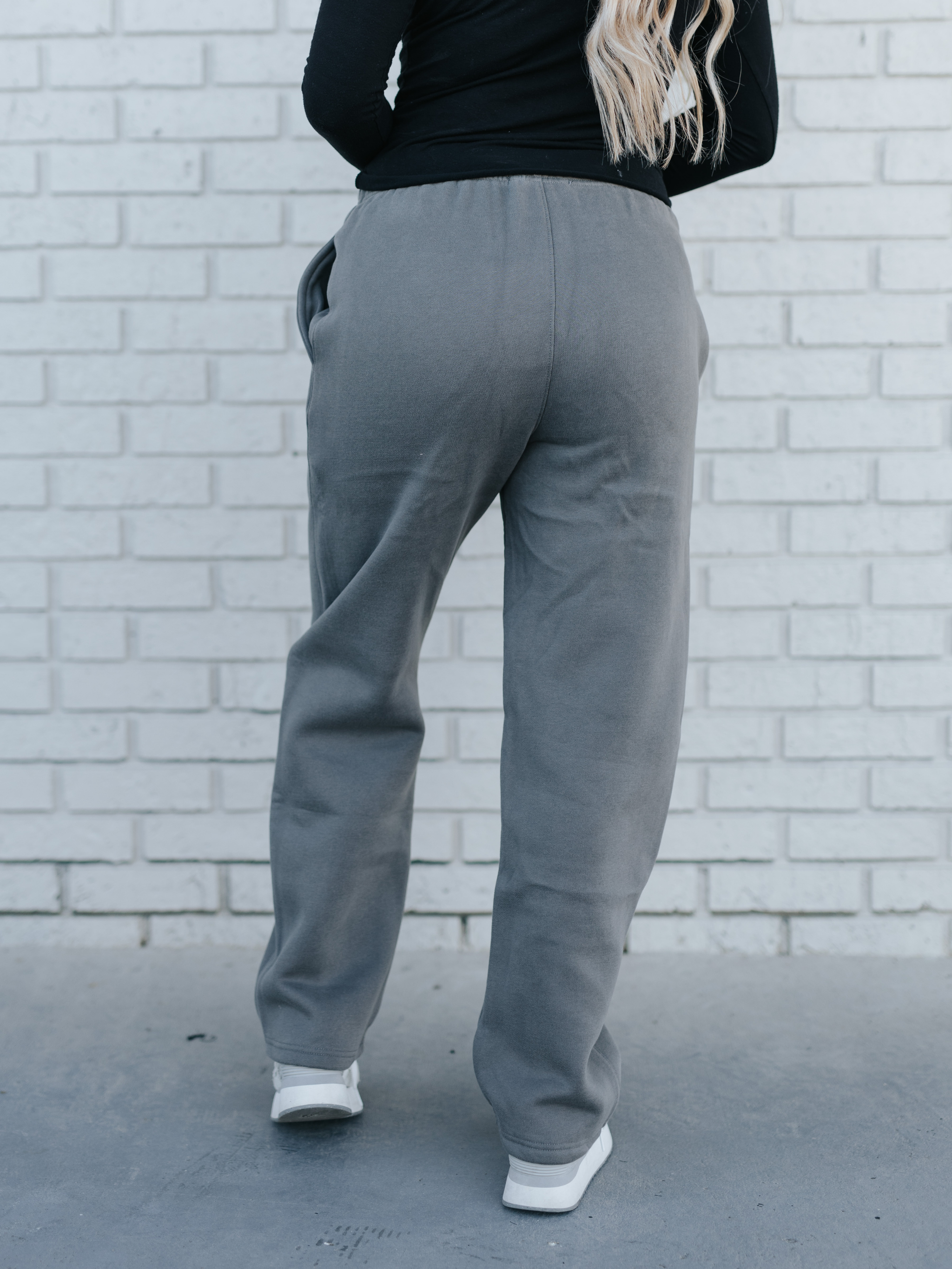 Gray Unisex Heavyweight Sweatpants