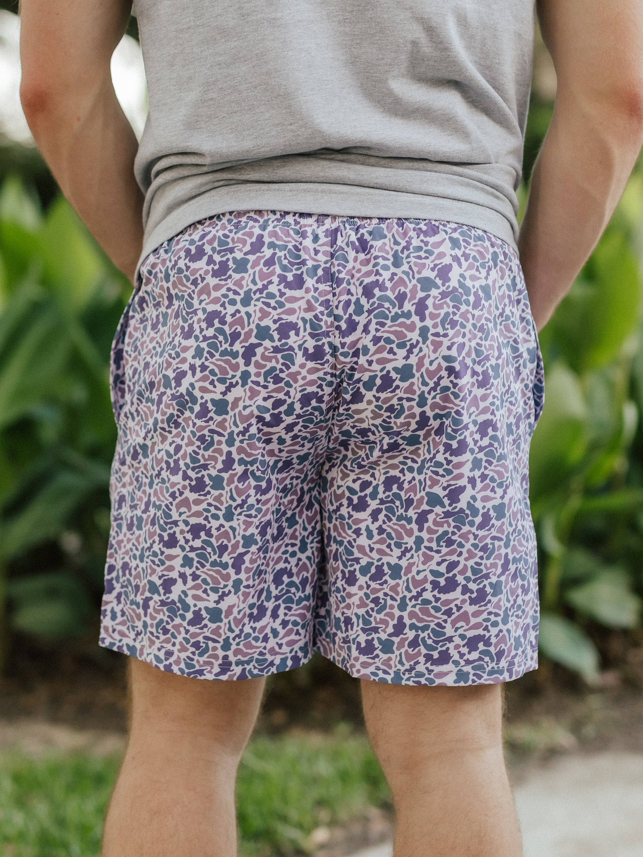 Vintage Camo AG Nylon Shorts