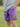 Purple Retro Mike Head Crewneck