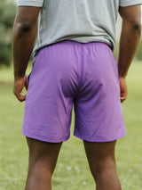 Purple LSU Lined Nylon Shorts