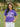 Purple LSU Mono Tee