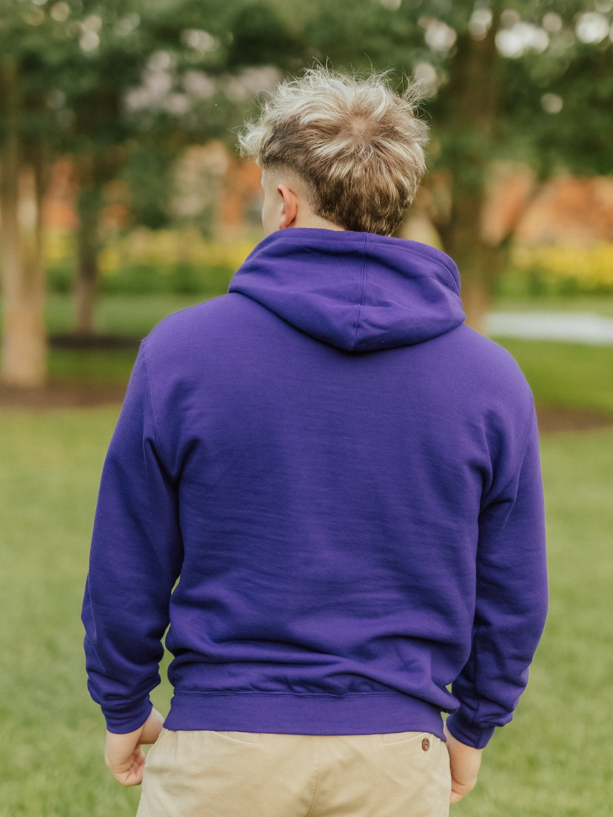 Purple LSU Hoodie
