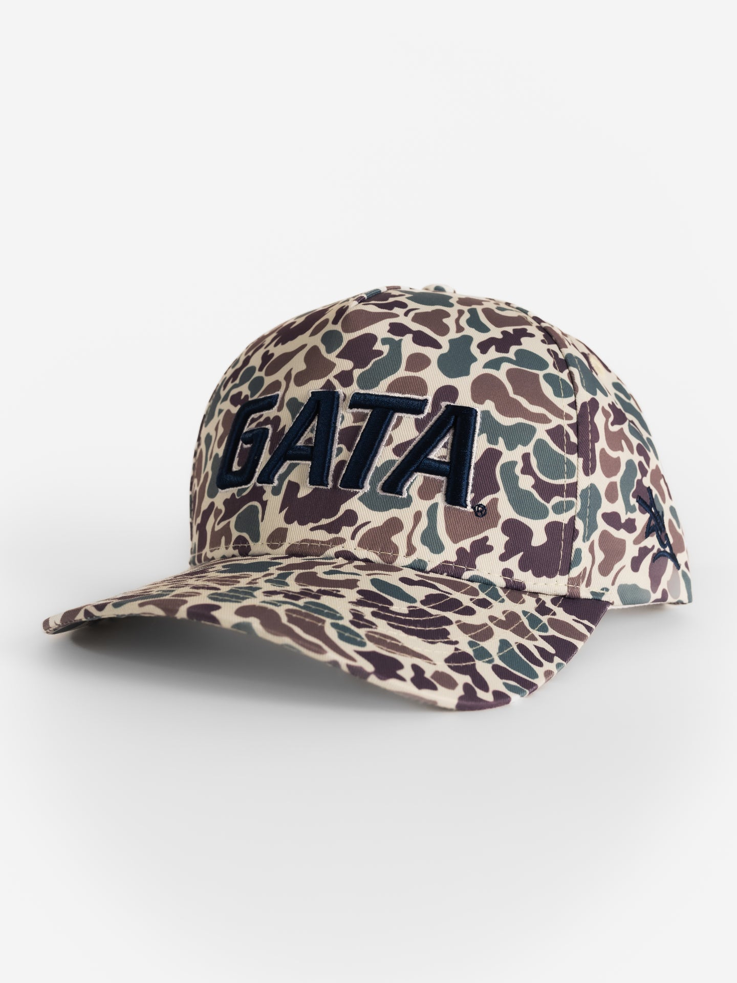Retro Camo Canvas 'GATA' Hat