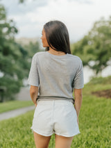 Grey Jumping Tiger Tee