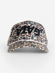 Retro Camo Canvas Upside Down 'GATA' Hat