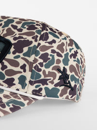 Retro Camo Canvas Upside Down 'GATA' Hat