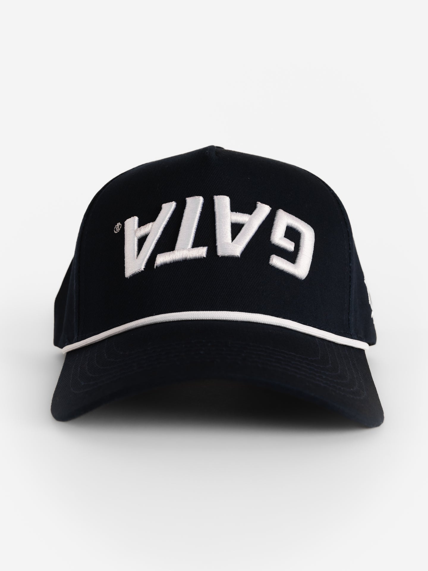 Navy Canvas Upside Down 'GATA' Hat