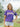 Purple 'Tigers' Block Tee