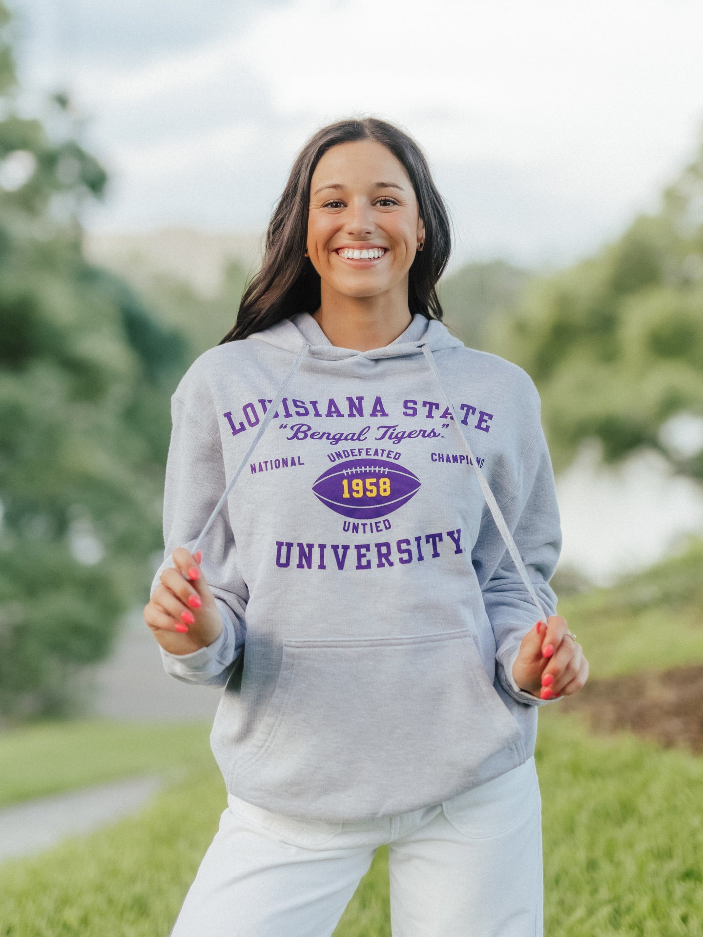 Grey 1958 Hoodie