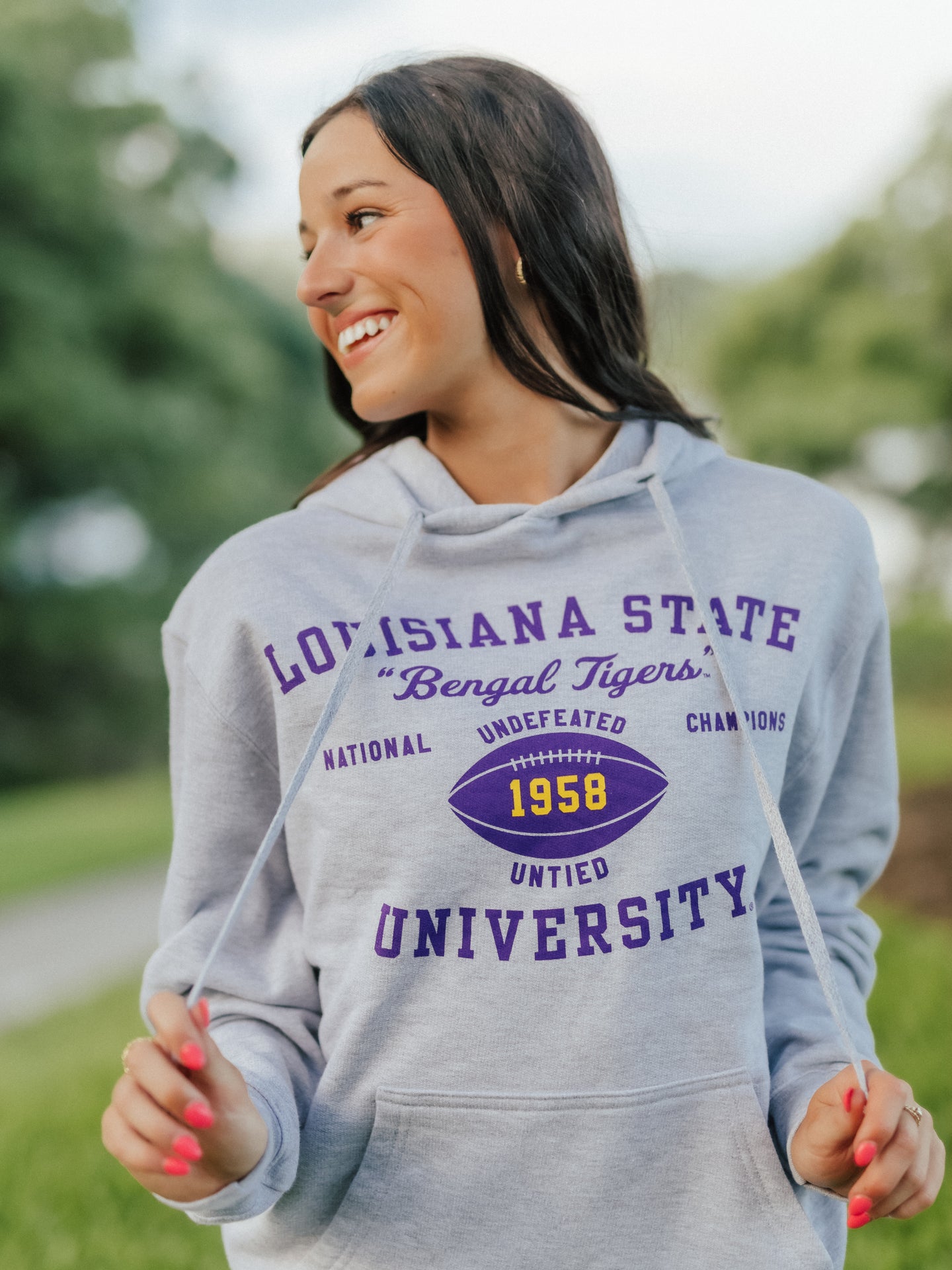 Grey 1958 Hoodie