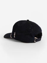 Navy Mesh Rope White 'GS' Hat