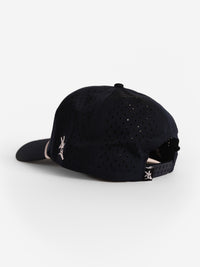 Navy Mesh Rope White 'GS' Hat