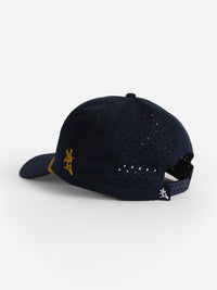 Navy Mesh Rope Gold 'GS' Hat