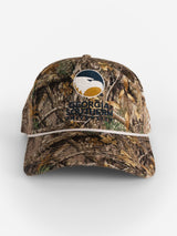 Camo Mesh Rope Retro Eagle Head Hat