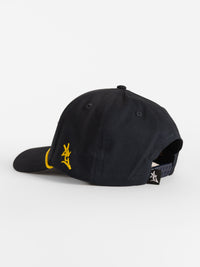 Navy Canvas Rope 'Boro' Hat