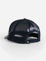 Camo Front Navy Mesh Eagle Head Hat