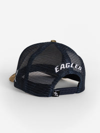 Camo Front Navy Mesh 'GS' Hat