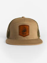 Brown GSU Leather Patch Strutter Hat