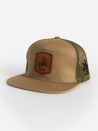 Brown GSU Leather Patch Strutter Hat