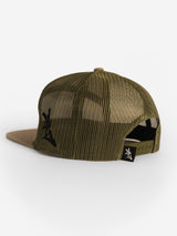 Brown GSU Leather Patch Strutter Hat