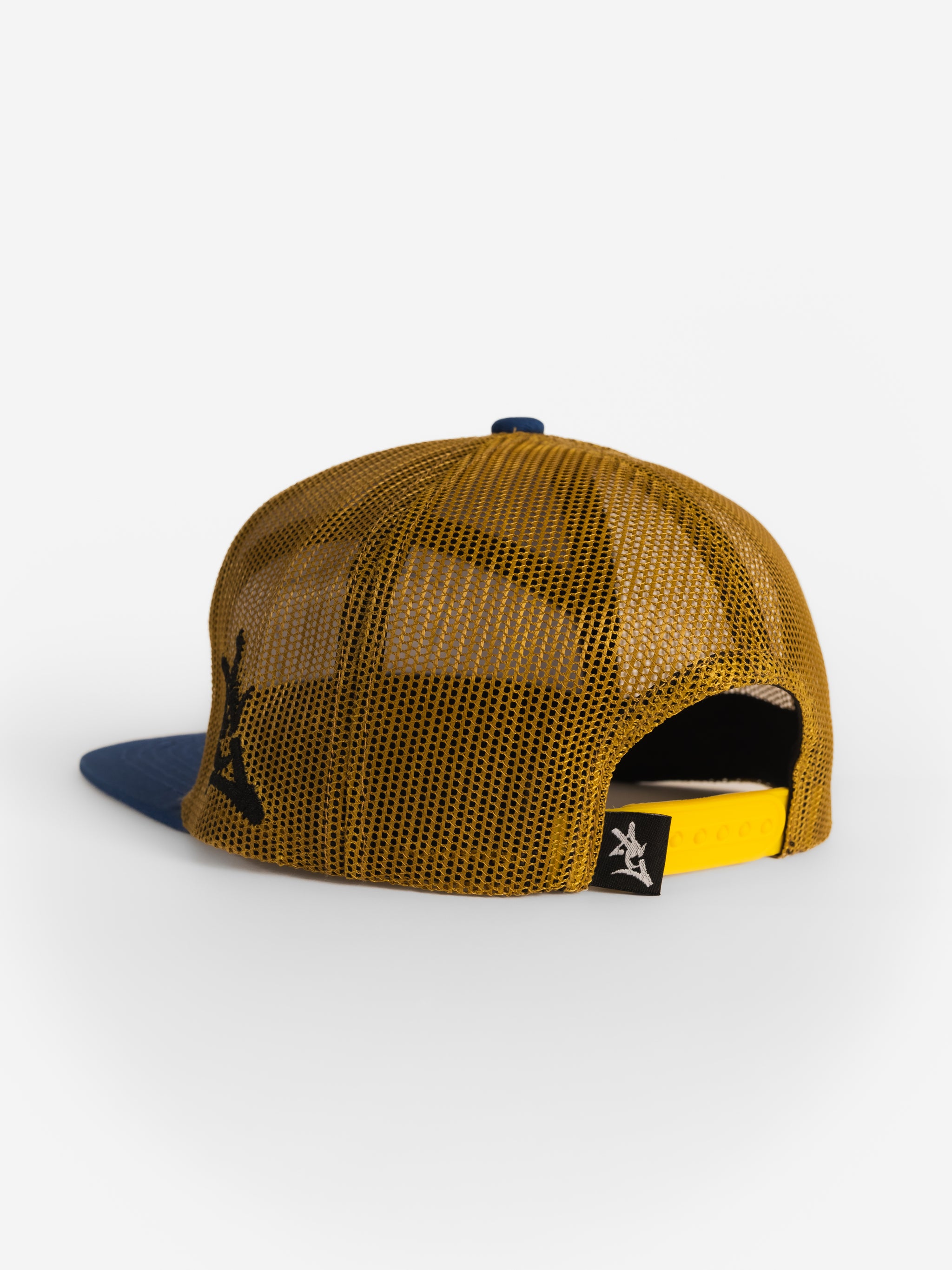Blue GSU Leather Patch 'GS' Hat
