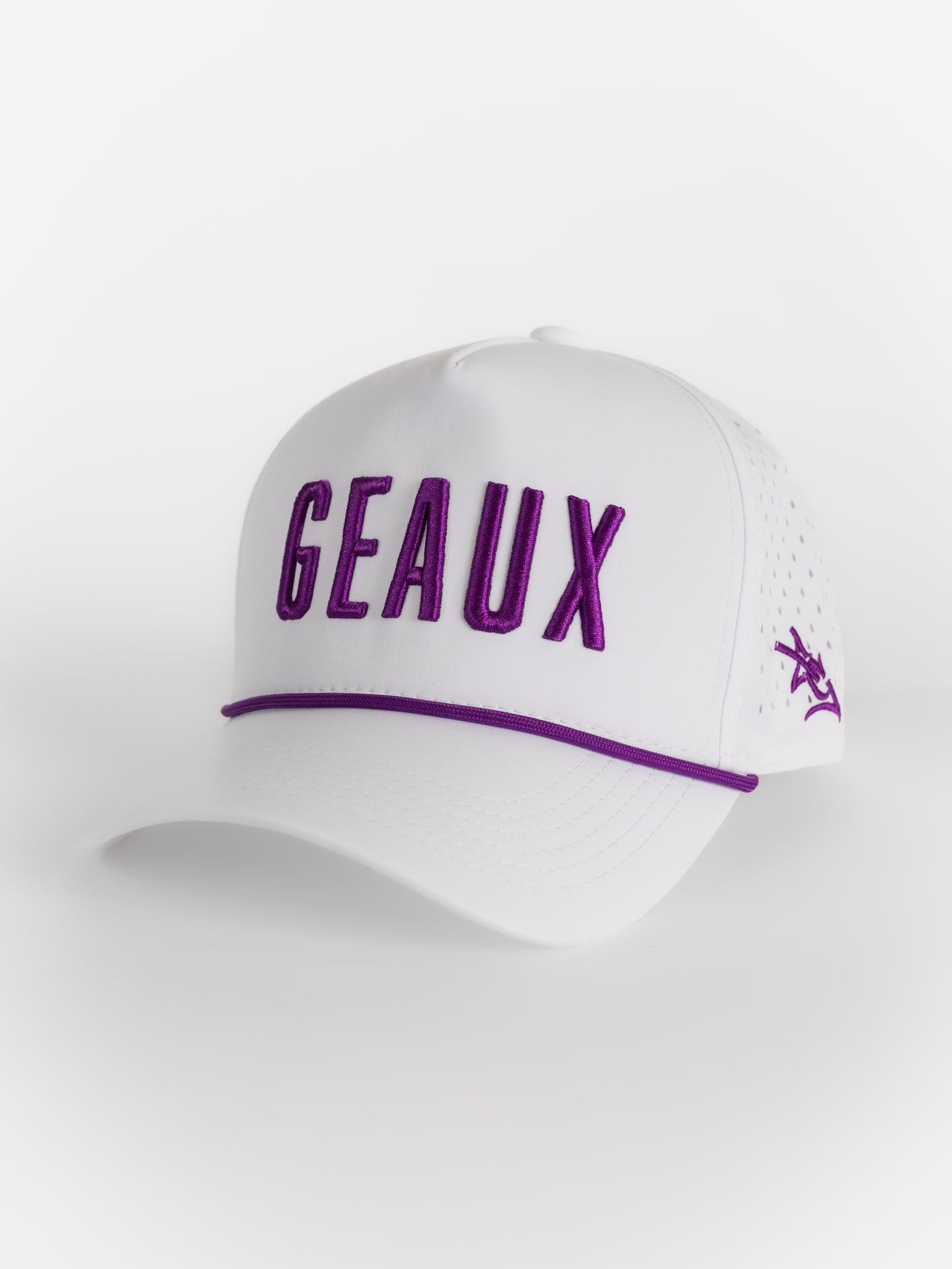 White 'GEAUX' Hat