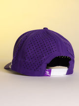 Purple LSU Script Hat