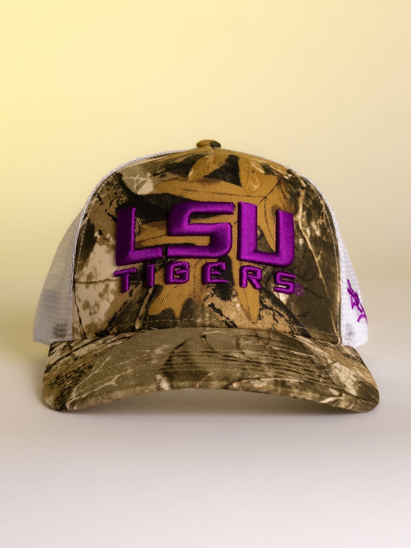 Camo LSU Tigers Block Hat