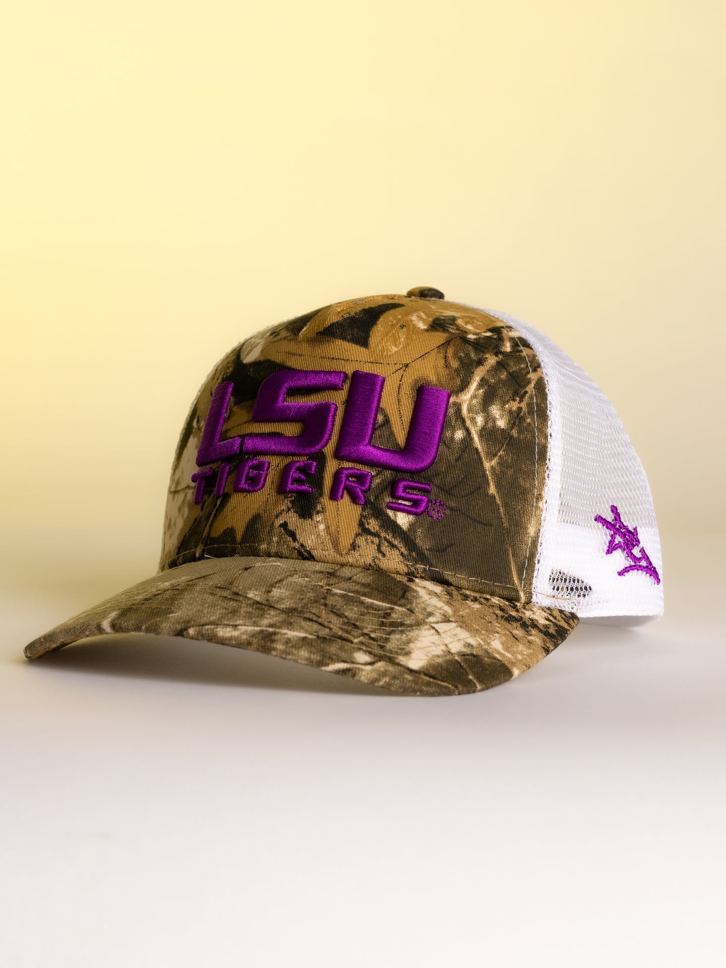 Camo LSU Tigers Block Hat