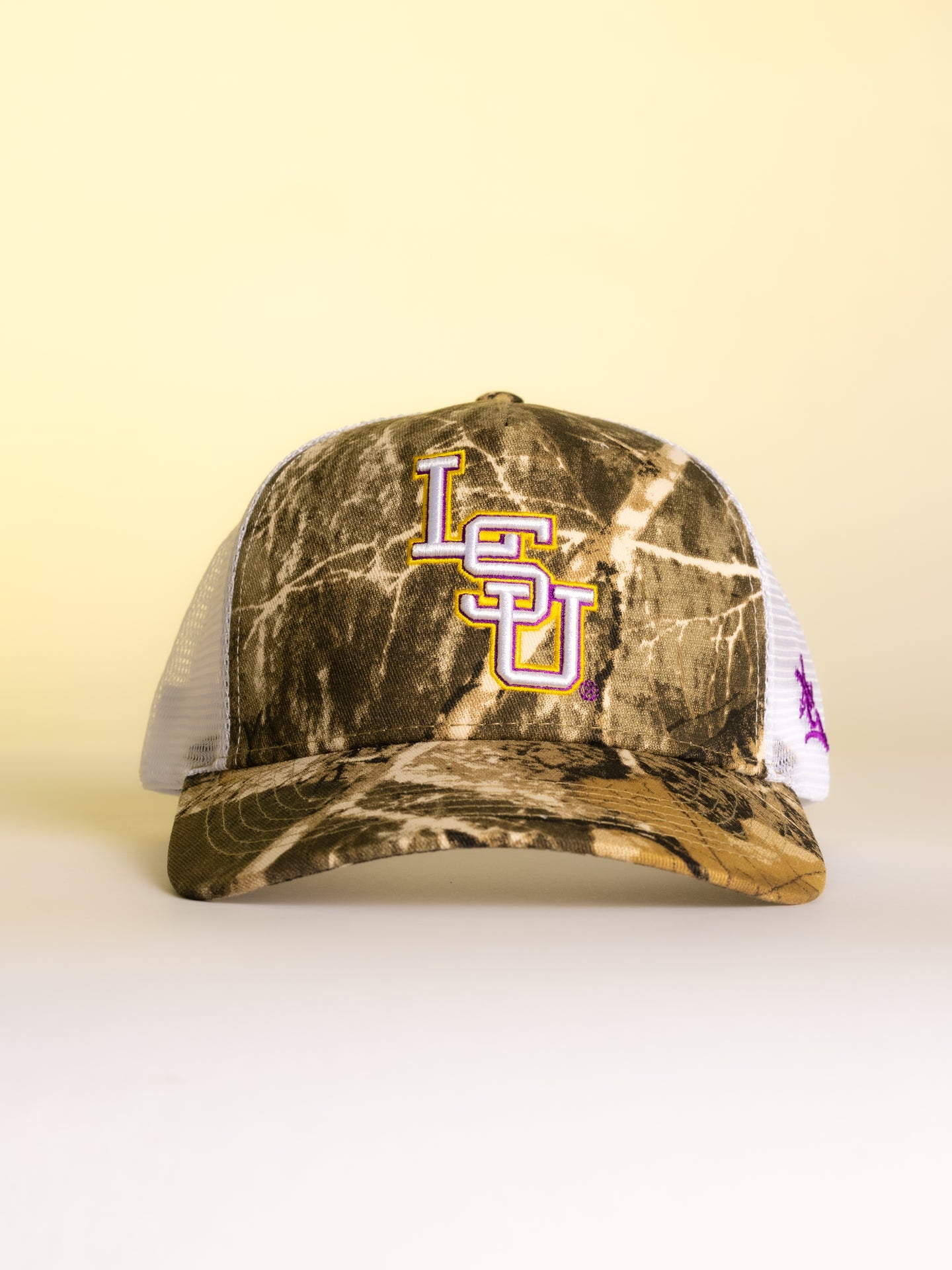 Camo LSU Mesh Back Hat
