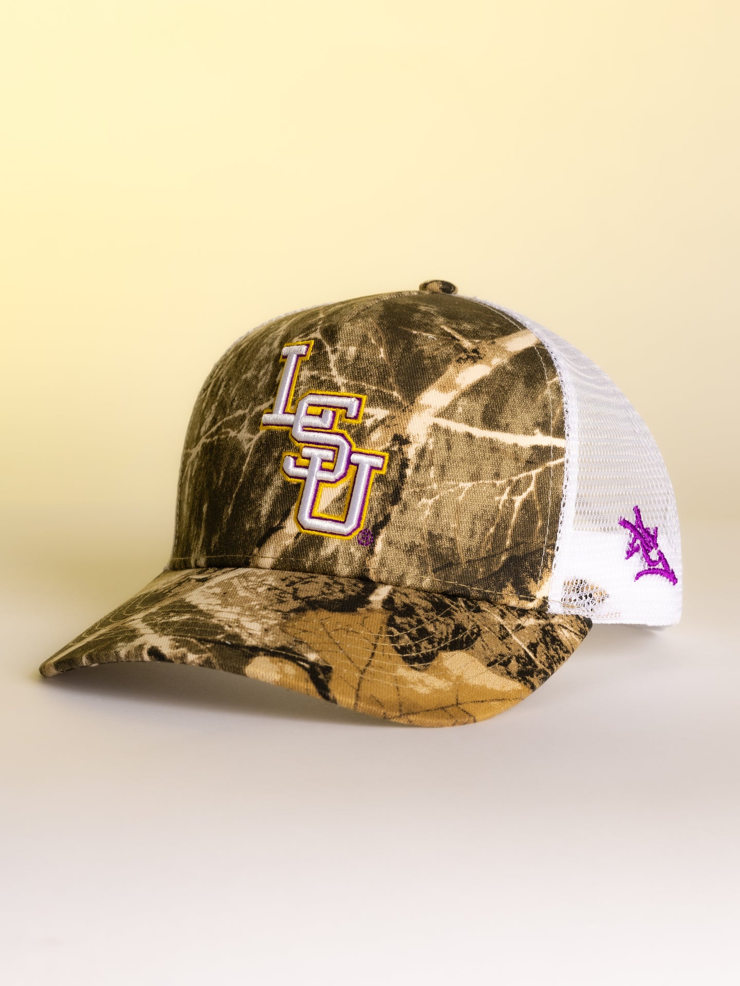 Camo LSU Mesh Back Hat