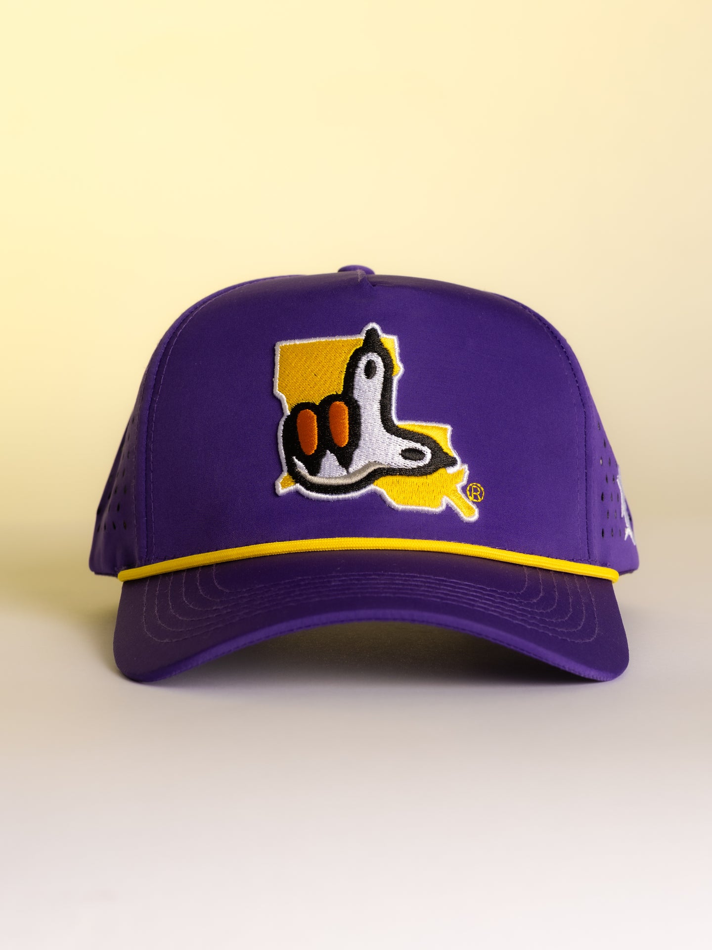 Purple LSU State Paw Hat