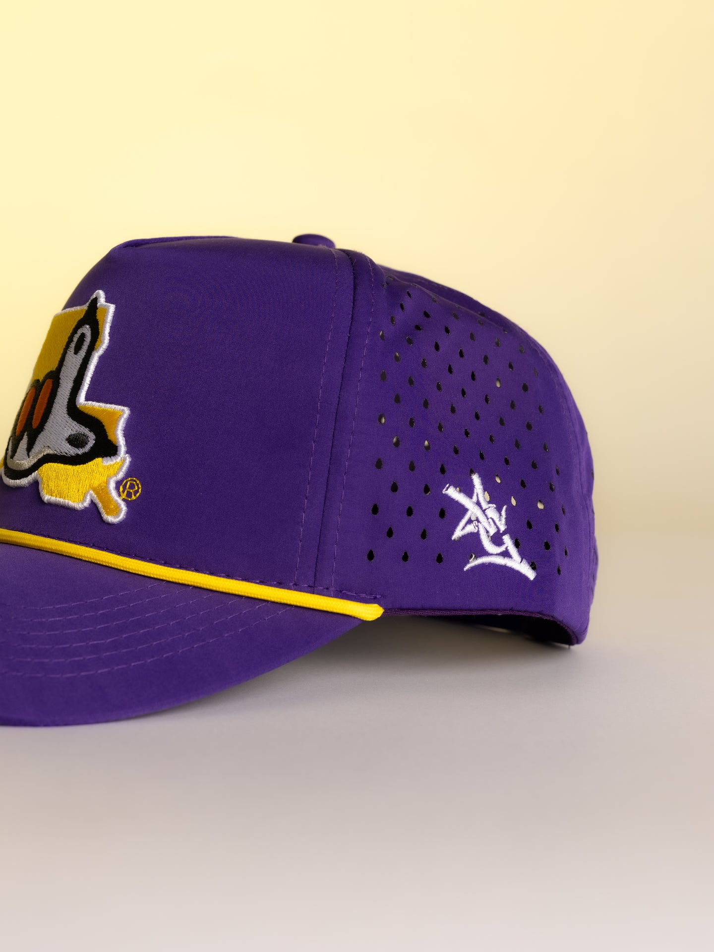 Purple LSU State Paw Hat