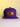 Purple LSU Leather Patch Hat